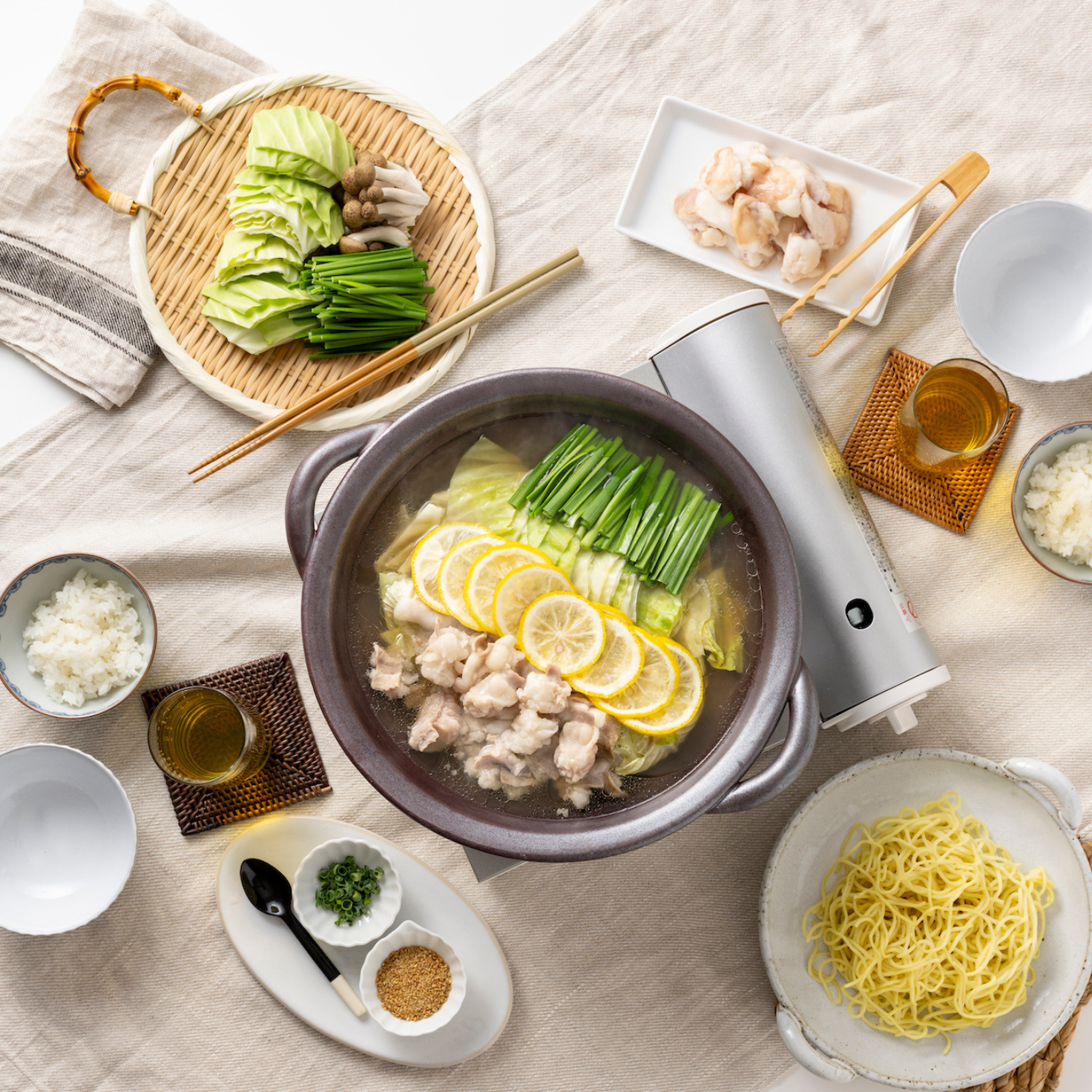 黒毛和牛 | もつ鍋 2-3人前 – OSAKA_SAIKA